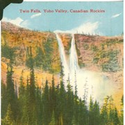 Cover image of Twin Falls, Yoho Valley, Canadian Rockies