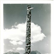 Cover image of Indian Totem Pole Jasper Park.