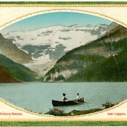 Cover image of Lake Louise and Victoria Glacier, near Laggan, Canadian Rockies