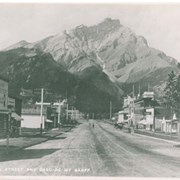 Cover image of Main Street and Cascade Mt. Banff