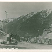 Cover image of Main Street and Sulphor Mt Banff Alta