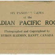 Cover image of Six Panoram Views of the Canadian Pacific Rockies