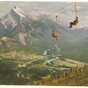 Cover image of A Perfect Souvenir Ten Different Postcards Banff Chair Lift and Mt. Norquay