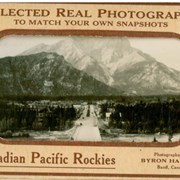 Cover image of Selected Real Photographs to Match Your Own Snapshots, Canadian Pacific Rockies