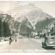 Cover image of Banff Avenue from Bridge