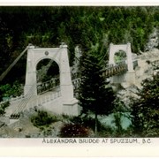 Cover image of Alexandra Bridge at Spuzzum, B.C.