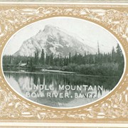 Cover image of Rundle Mountain, Bow River, Banff