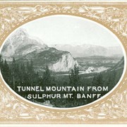 Cover image of Tunnel Mountain from Sulphur Mountain, Banff