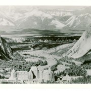 Cover image of Bow River Valley and Banff Spring Hotel