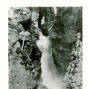 Cover image of Johnston Canyon Falls