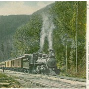 Cover image of Express Train Near Yahk, B.C.