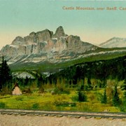 Cover image of Castle Mountain, near Banff, Canadian Rockies