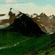 Cover image of Valley of the Ten Peaks, Canadian Rockies
