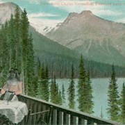 Cover image of View from Chalet Verandah, Emerald Lake, near Field, B.C.