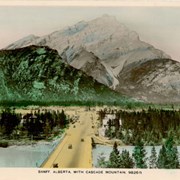 Cover image of Banff, Alberta, with Cascade Mountain, 9826 ft.