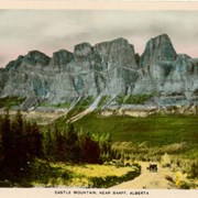 Cover image of Castle Mountain, Near Banff, Alberta