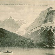Cover image of Emerald Lake & Emerald Peak near Field, B.C. Canadian Pacific Railway