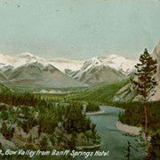 Cover image of Banff, Canada, Bow Valley from Banff Springs Hotel