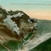 Cover image of Sir Donald (alt 10,808) and Illecillewact Glacier, Canadian Rockies