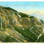 Cover image of Souvenir Folder of Canadian Rockies Jasper National Park Mount Robson Park