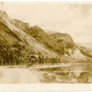 Cover image of Auto Road along Townsite, Banff National Park