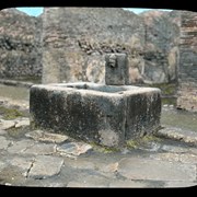 Cover image of Water trough Pompeii Italy