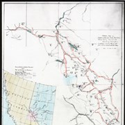 Cover image of Outline map of section of Canadian Rocky Mountains visited during 1907 and 1908