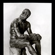 Cover image of 
[Statue of bearded man sitting]