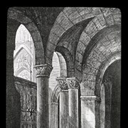 Cover image of 
[Drawing of interior of a building]