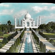 Cover image of Taj Mahal Agra India