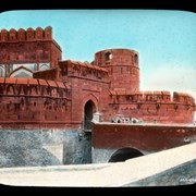Cover image of Agra- Amar Singh Gate at Agra Fort