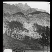 Cover image of [George Stewart's log building at Siding 29}