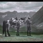 Cover image of [Colonel Philip A. Moore with horse on unidentified pass]