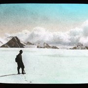 Cover image of [Man on unidentified glacier]