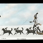 Cover image of Dog cariole : courtesy H.B.Co. [Hudson's Bay Company] - [illustration]