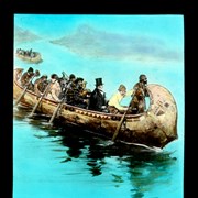 Cover image of [Illustration of George Simpson in Hudson's Bay Company canoe]