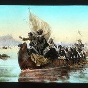 Cover image of [Fur trade illustration - explorers in canoes]