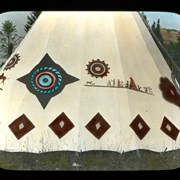 Cover image of [Decorated teepee]