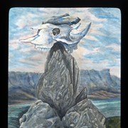 Cover image of [Illustration  - cairn and buffalo skull]