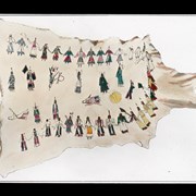 Cover image of [Illustrations of First Nations on  buffalo hide]