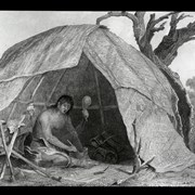 Cover image of [Illustration of First Nations in hide dwelling]