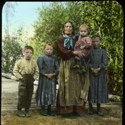 Cover image of The Swift Family [Suzette Chalifoux Swift (Mrs. Lewis Swift) and four children]