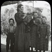 Cover image of [Suzette Chalifoux Swift (Mrs. Lewis Swift) and four children]