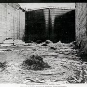 Cover image of Filling Upper Miraflores Lock, Panama Canal