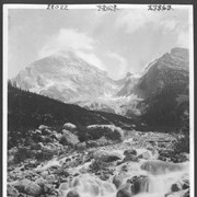 Cover image of Mt. Sir Donald with glacial stream in the foreground / 28022