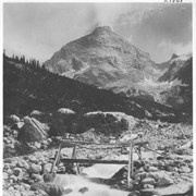 Cover image of Mt. Sir Donald with stream in the foreground / 27861