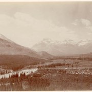 Cover image of Bow River Valley, Banff Alba / On Line of Canadian Pacific Railway. 16-70