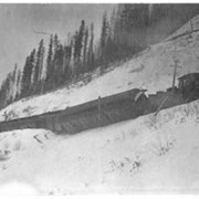 Cover image of No. 1 Pacific Exp. wrecked near Donald, 29 Aug. 90