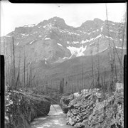 Cover image of Banff. Cascade Mtn. with Cascade Creek in foreground (No.15). 7/5/94