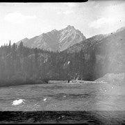 Cover image of Banff. Cascade Mtn. & Spray River (No.34). 7/6/94